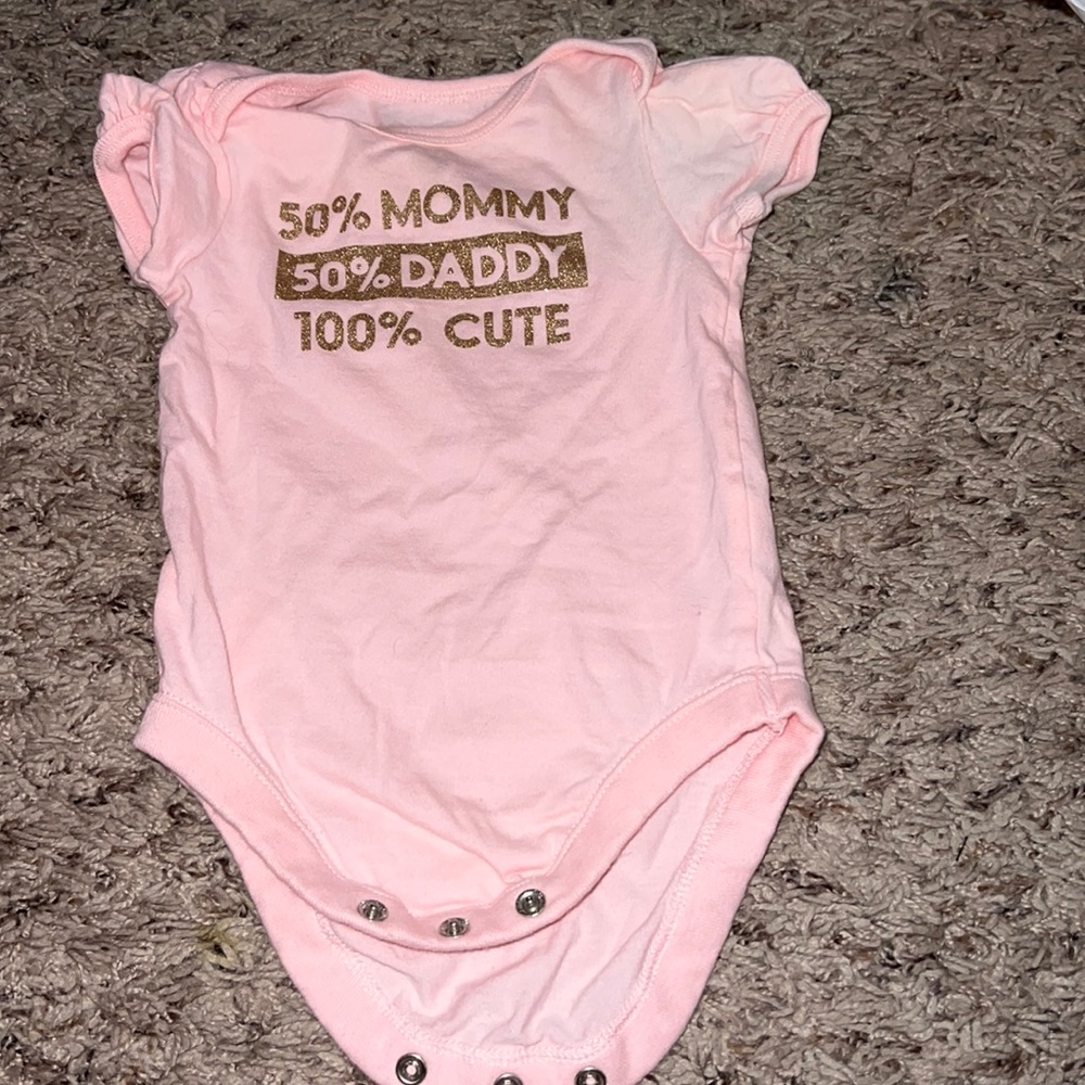 Pink onesie!